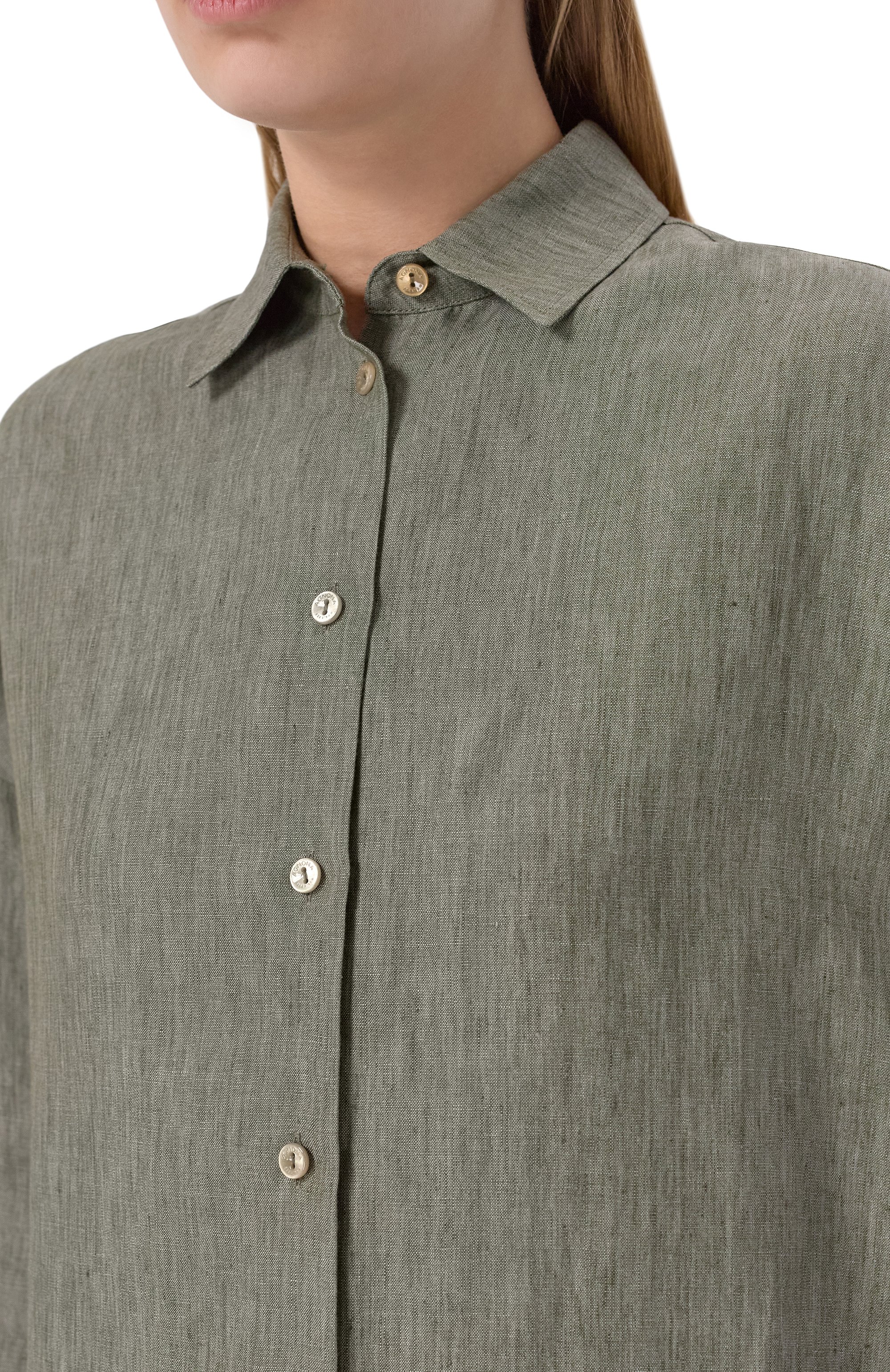 Льняная рубашка AGNONA, арт. TD0901/U3039, фото 5