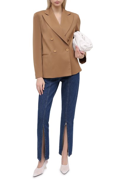 Джинсы MM6 синего цвета по цене 34600 руб., арт. S62LB0050/S30460, фото 2 Джинсы MM6, арт. S62LB0050/S30460, фото 2