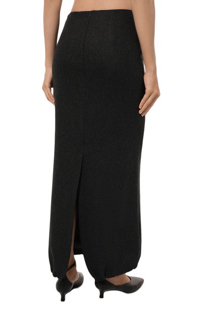 Юбка из шерсти и кашемира GIORGIO ARMANI, арт. GW000194/TE10537, фото 4