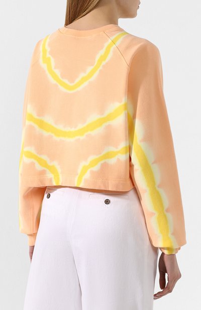 Хлопковый пуловер M MISSONI желтого цвета по цене 33950 руб., арт. 2DN00161/2J002A, фото 4 Хлопковый пуловер M MISSONI, арт. 2DN00161/2J002A, фото 4