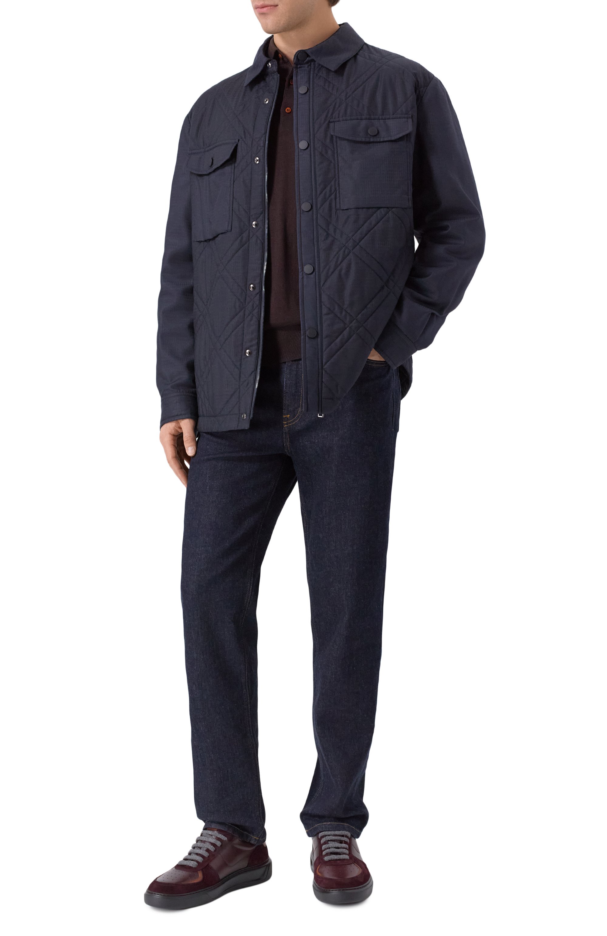 Кожаные кеды W.GIBBS, арт. 2259058/VIT. DEC0 W00LEN, фото 2