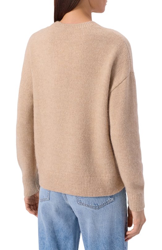 Шерстяной свитер Diesel A20834/0TKCZ Бежевый  A20834/0TKCZ Фото 4