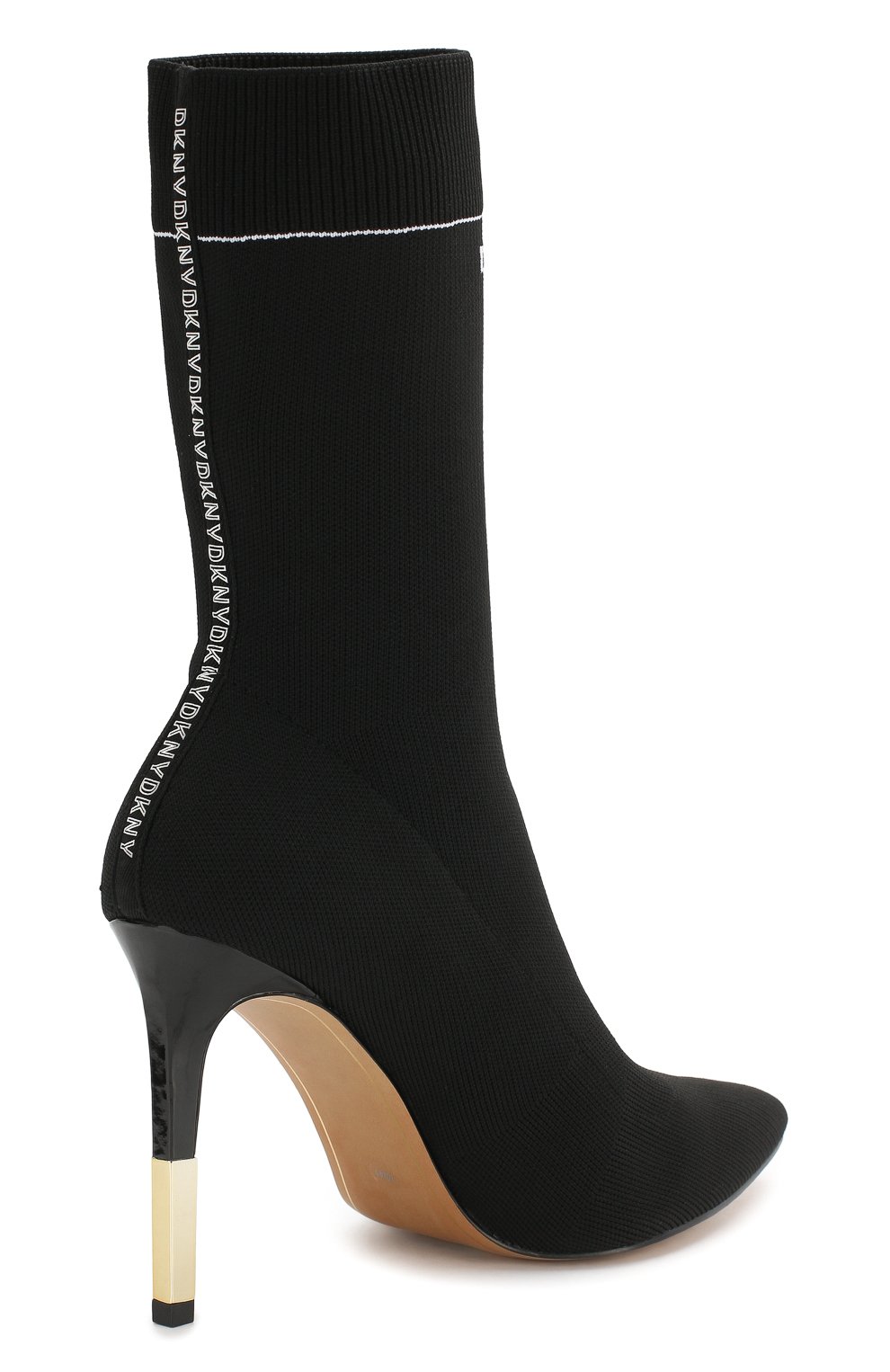 Текстильные ботильоны robbi DKNY, арт. K4857876/BLK, фото 4