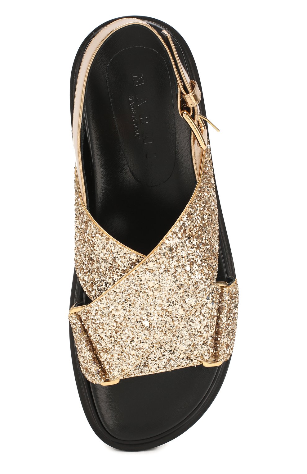 Кожаные сандалии MARNI, арт. FBMS006101/P2959, фото 5