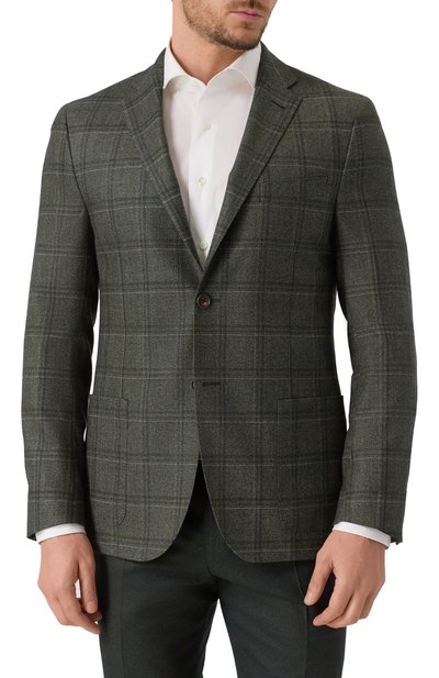 Шерстяной пиджак CORNELIANI, арт. 266002-2616216, фото 4