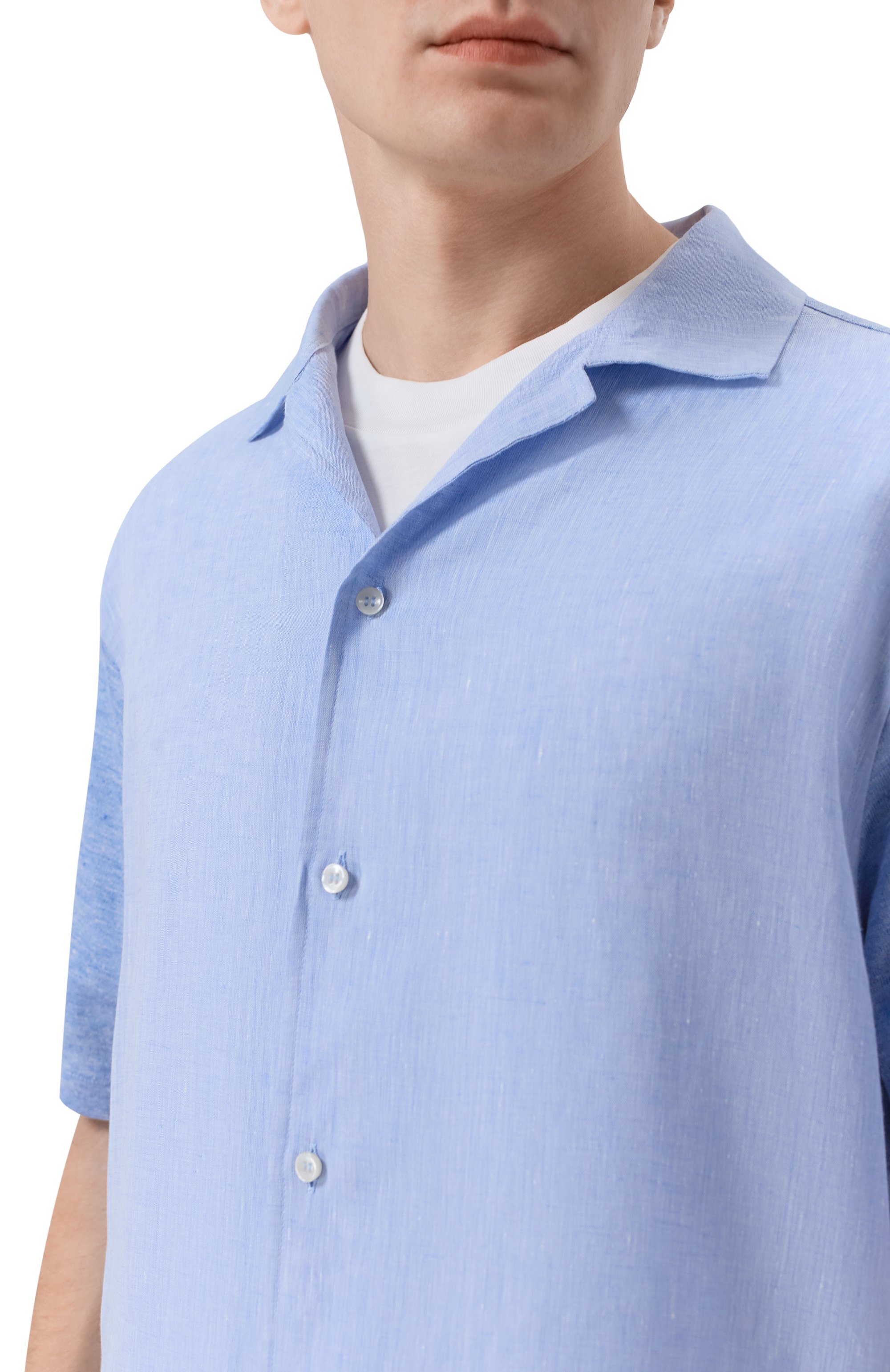 Льняная рубашка PAUL&SHARK, арт. 26413201, фото 5