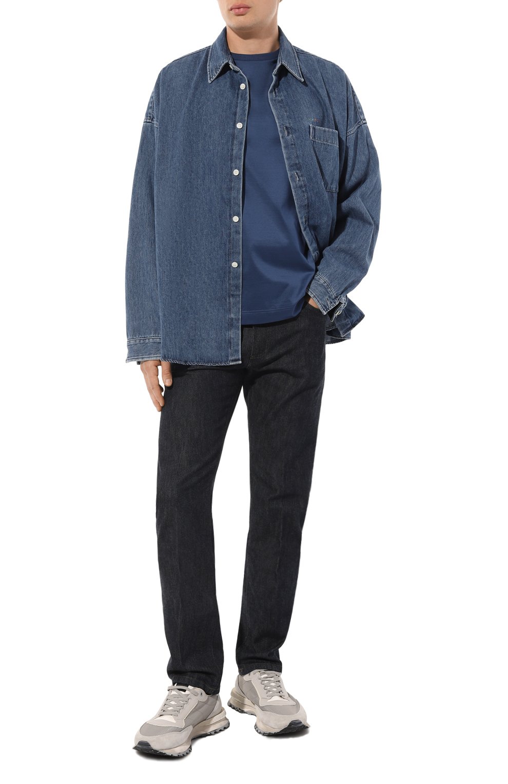 Хлопковая футболка ZILLI, арт. TSR02DZS56014ZS035102, фото 2