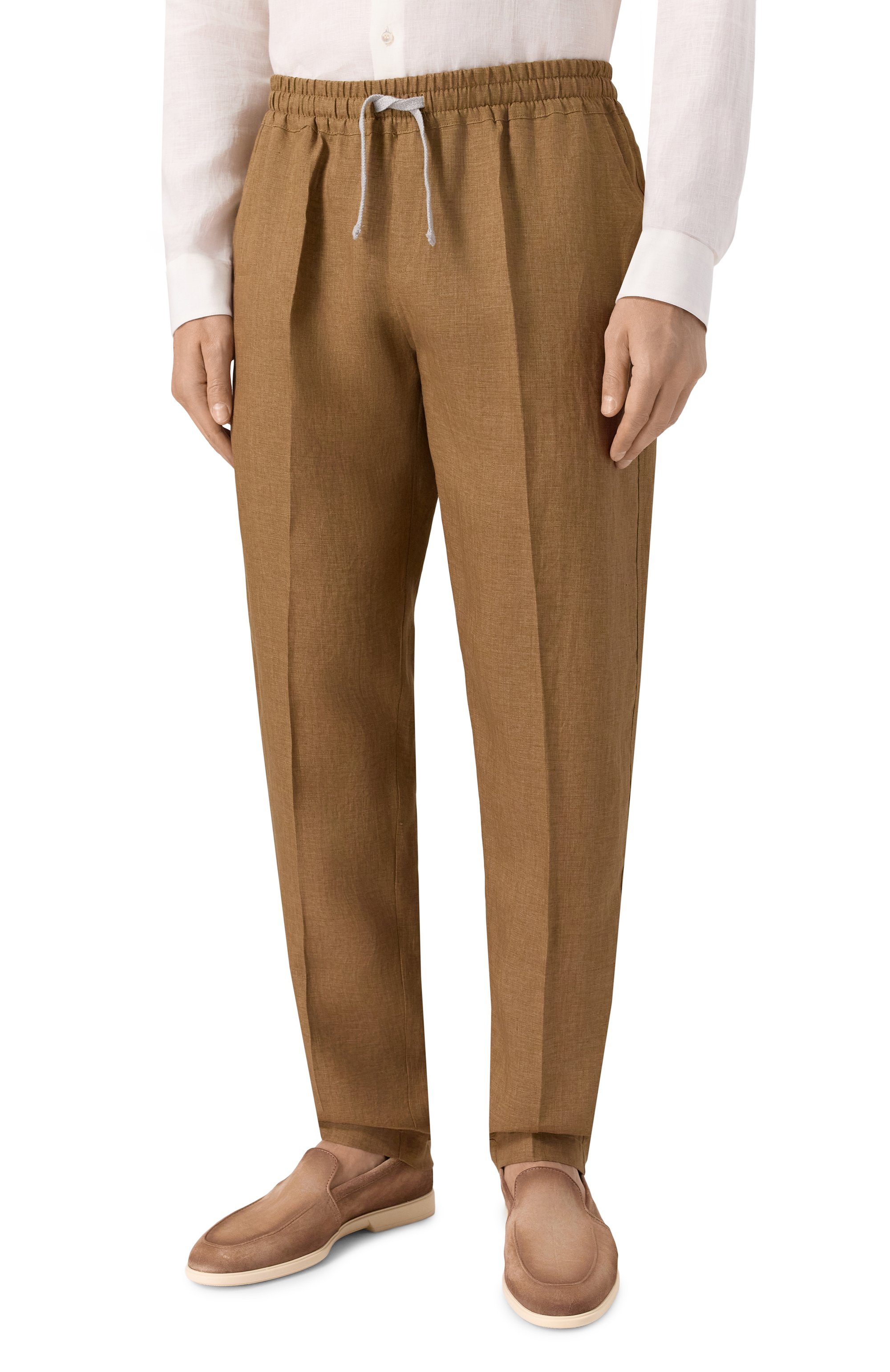 Льняные брюки FEDELI, арт. TU000526/LIN0 UNIT0, фото 3
