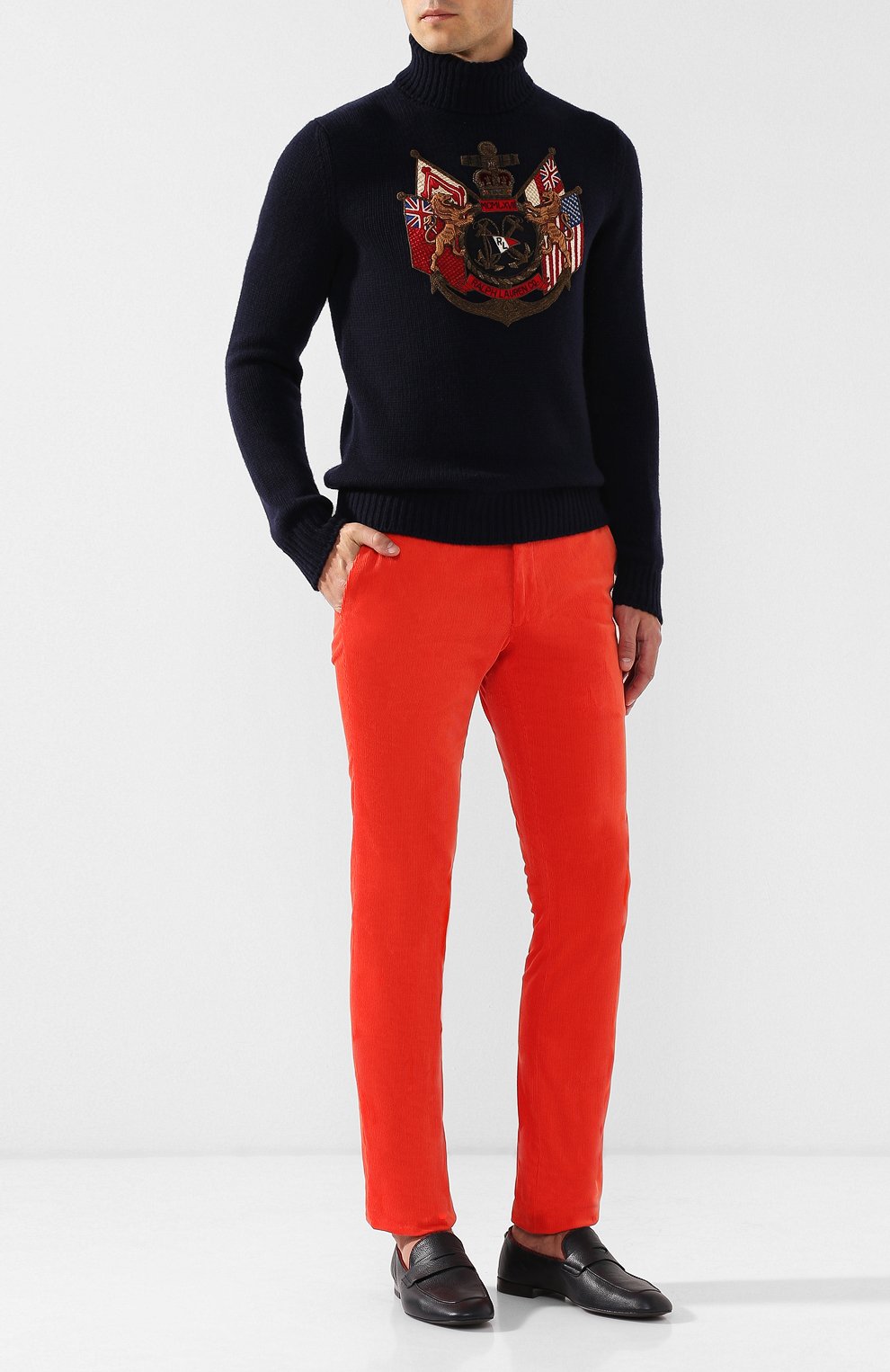 Вельветовые брюки RALPH LAUREN, арт. 790565369, фото 2