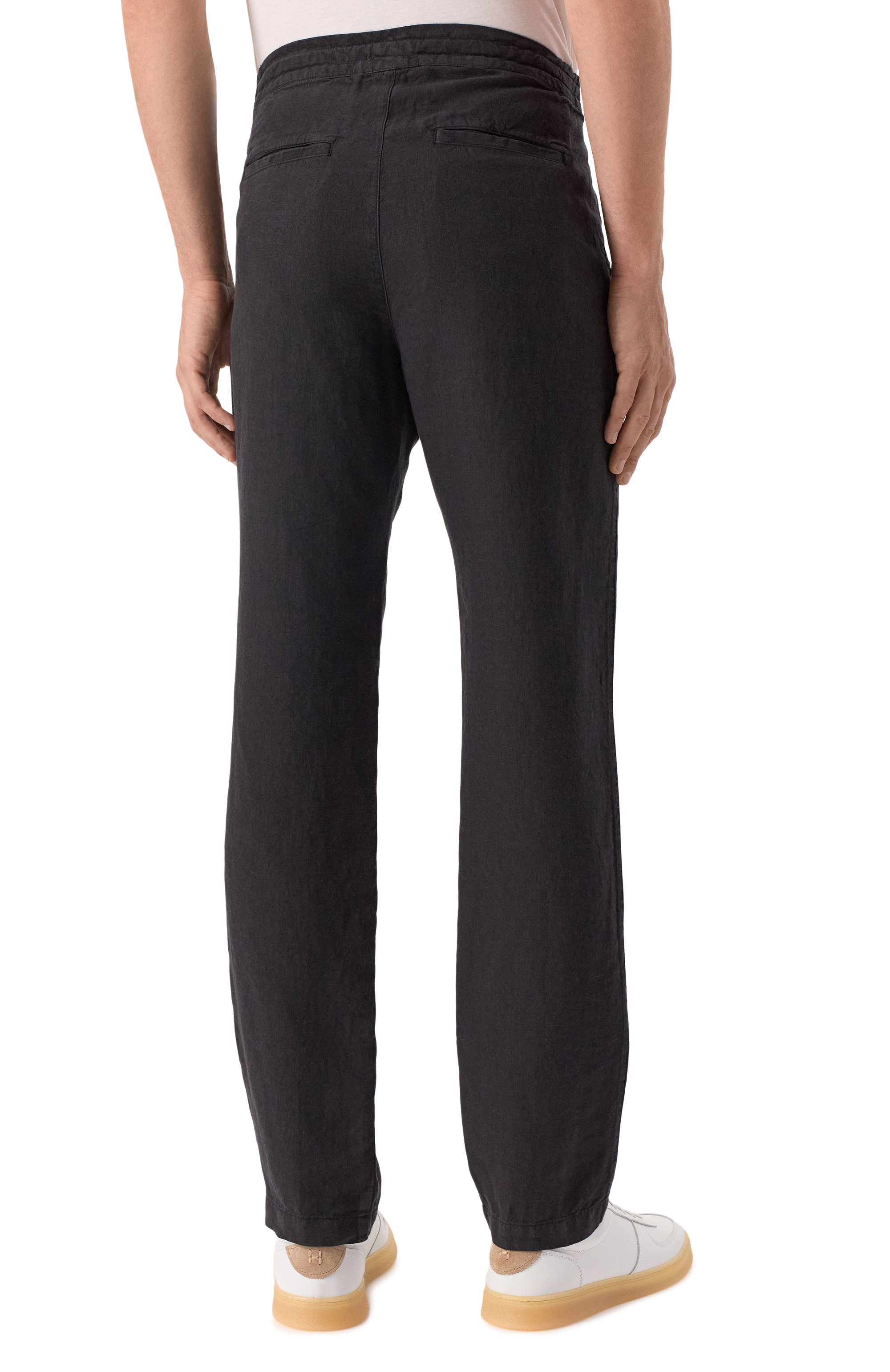 Льняные брюки 120% LINO, арт. 32ALIM299M/0253/000, фото 4