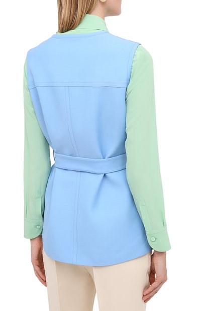 Жилет из шелка и шерсти GUCCI, арт. 619334/ZAD88, фото 4