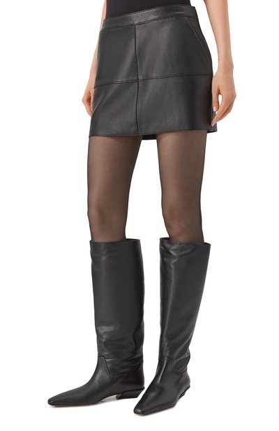 Кожаная юбка P.A.R.O.S.H., арт. MACI0CK25W-D630603S, фото 3