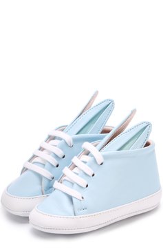 Кожаные пинетки с декором на шнуровке MINNA PARIKKA MINI, арт. BABYBUNNY/31, фото 1
