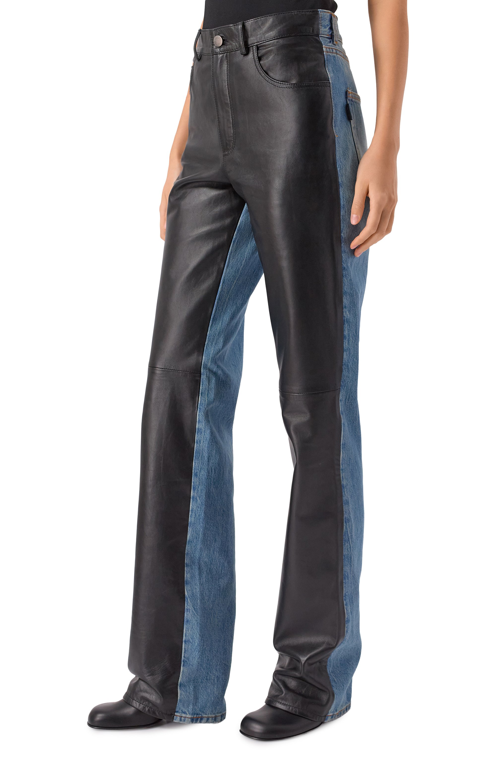 Комбинированные джинсы HAIKURE, арт. HEW03358DF190L0906, фото 3