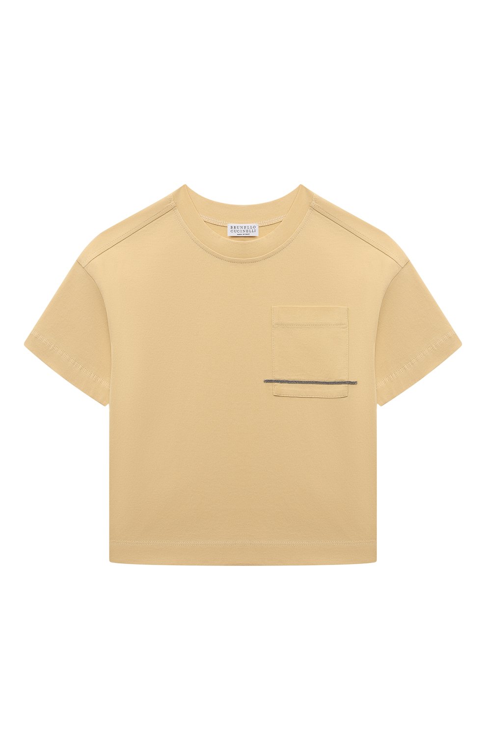 Хлопковая футболка BRUNELLO CUCINELLI, арт. B0T81T287A, фото 1