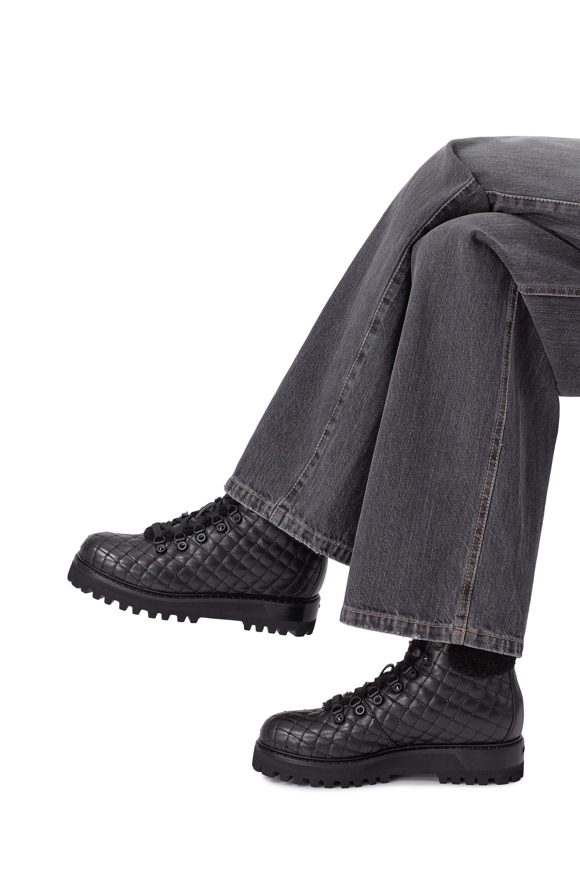 Кожаные ботинки st. moritz LE SILLA, арт. 7514P040M1MMCHI, фото 2