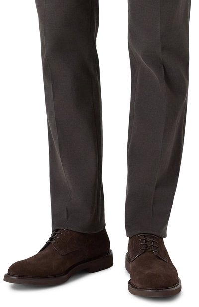 Замшевые дерби DOUCAL'S, арт. DU1003VER0UF009T, фото 3