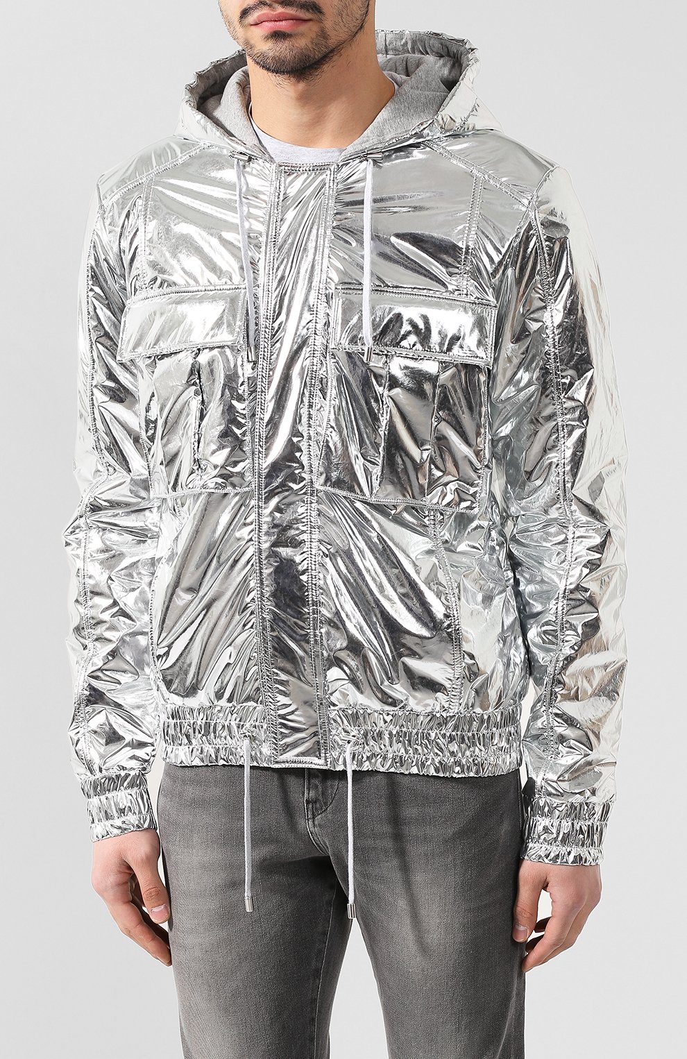 Куртка с капюшоном BALMAIN, арт. RH18243/X001, фото 3