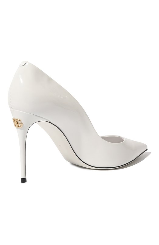 Кожаные туфли Cardinale Dolce & Gabbana CD1657/A1471 Белый  CD1657/A1471 Фото 5