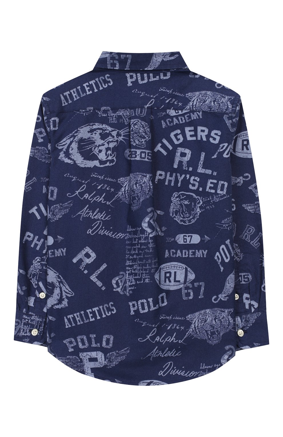 Хлопковая рубашка RALPH LAUREN, арт. 323785805, фото 2