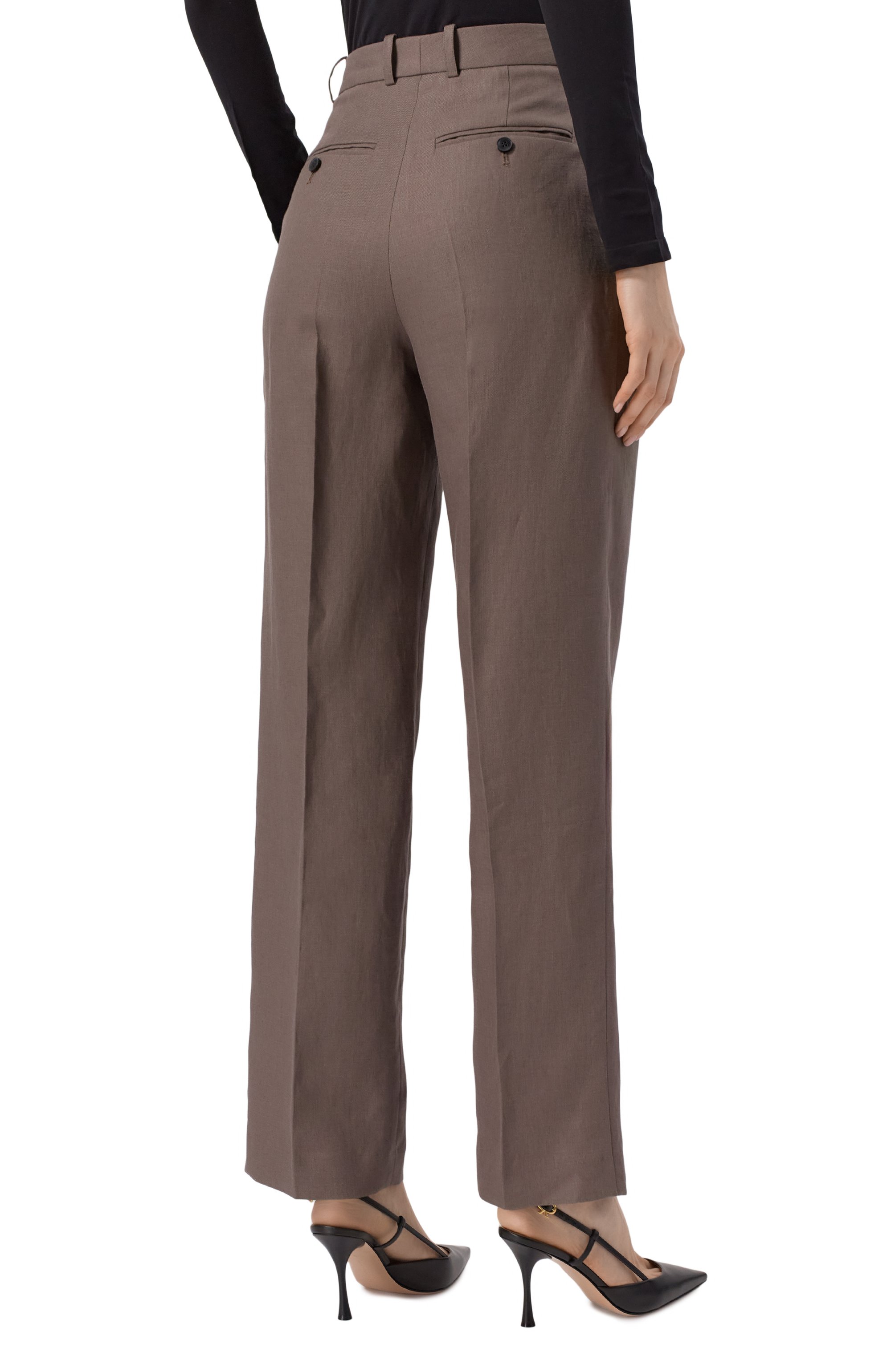 Льняные брюки SASHAVERSE, арт. P018/BR/9103.301/SS25, фото 4