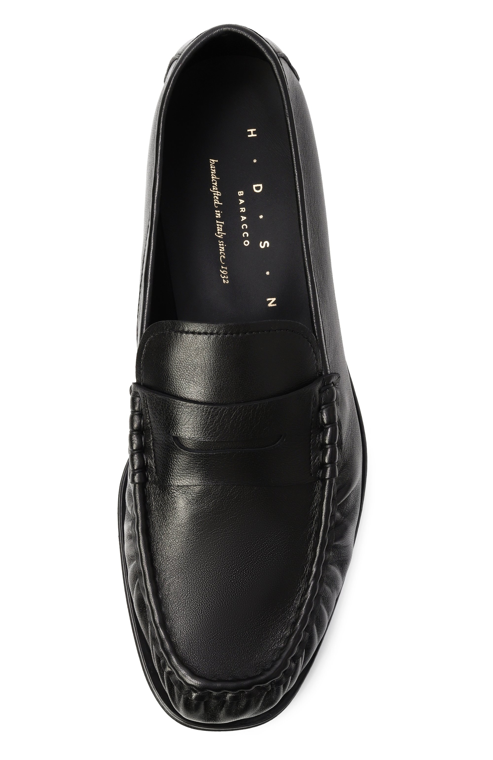 Кожаные пенни-лоферы H`D`S`N BARACCO, арт. HUG0.P.0*/NAPPA, фото 6