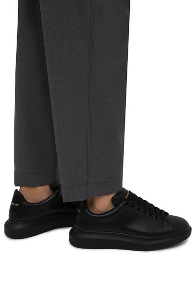 Кожаные кеды oversized ALEXANDER MCQUEEN, арт. 553761/WHGP0, фото 3