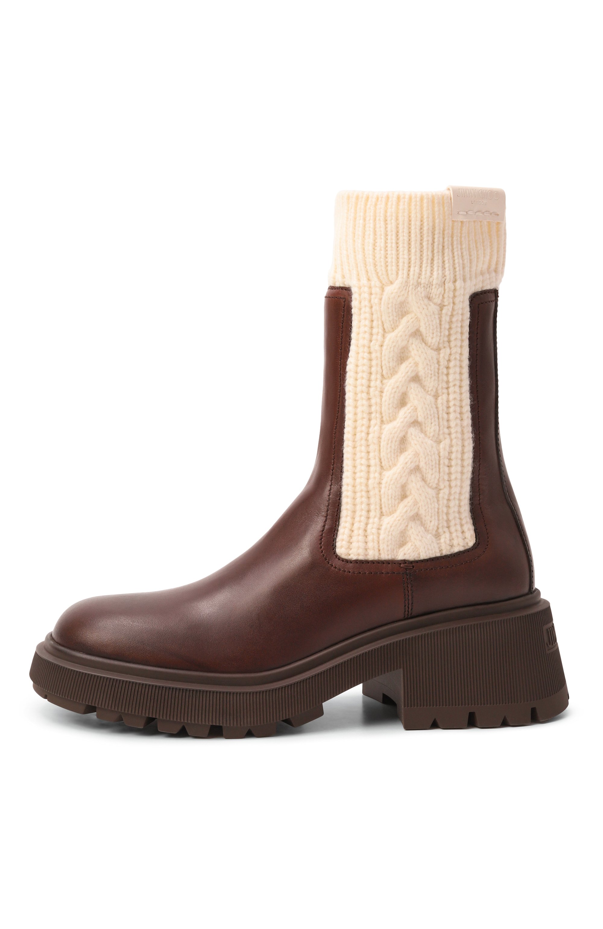 Кожаные челси tamia JIMMY CHOO, арт. TAMIA FLAT/TQA, фото 4