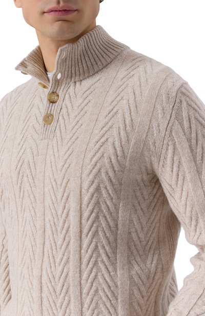 Свитер из шерсти и кашемира ANDREA CAMPAGNA, арт. WU26N0460-07/FN026M, фото 5