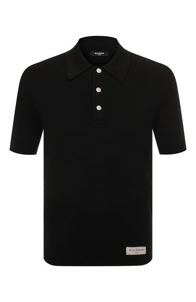 Мужская шерстяное поло BALMAIN, арт. DH1GB066/KE93