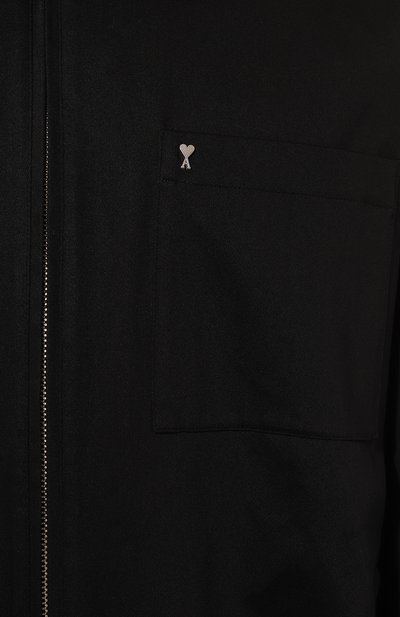 Хлопковый бомбер AMI, арт. HJK053/C00009, фото 5