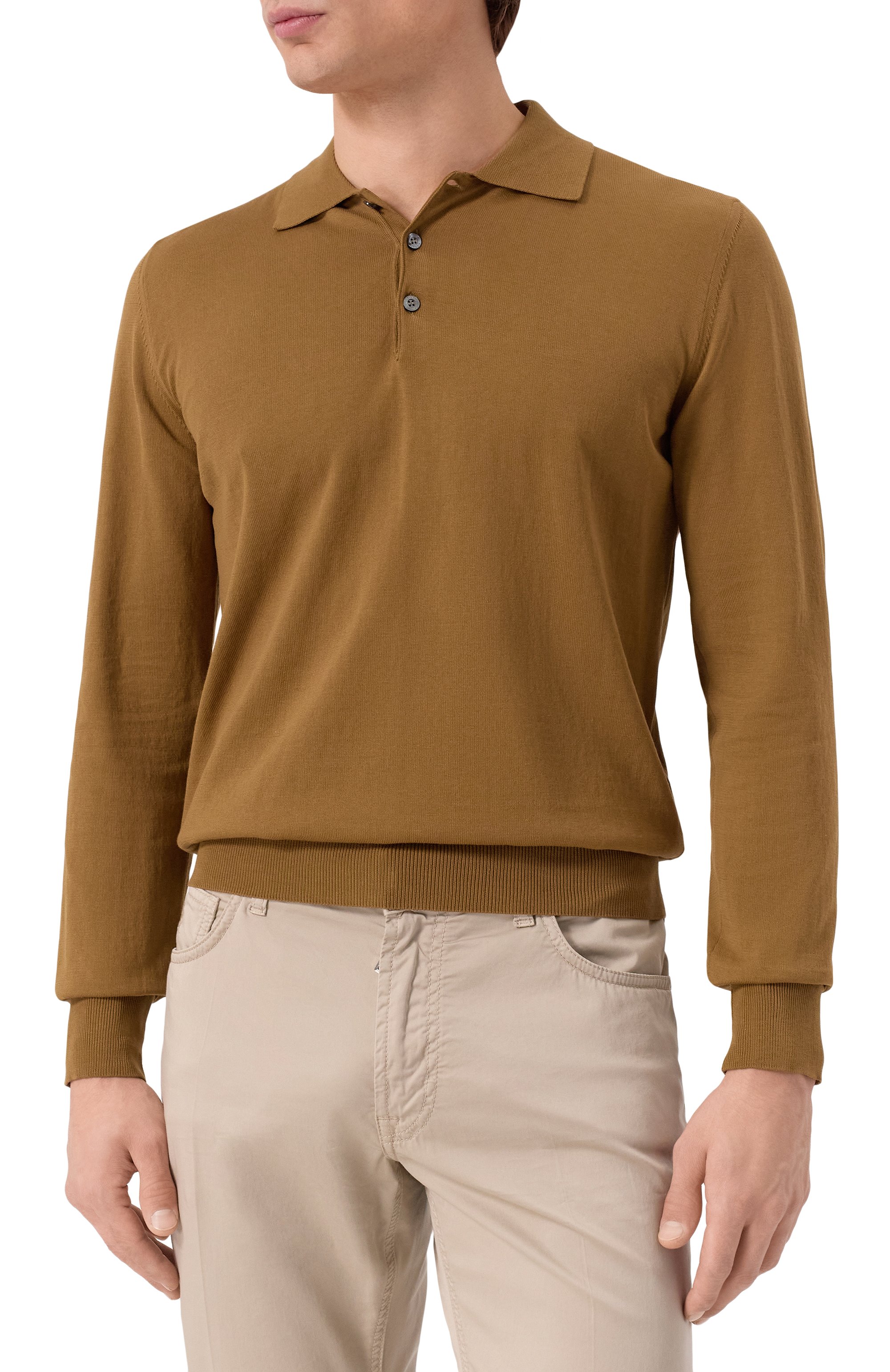 Хлопковое поло CANALI, арт. C0017/MK00145, фото 3