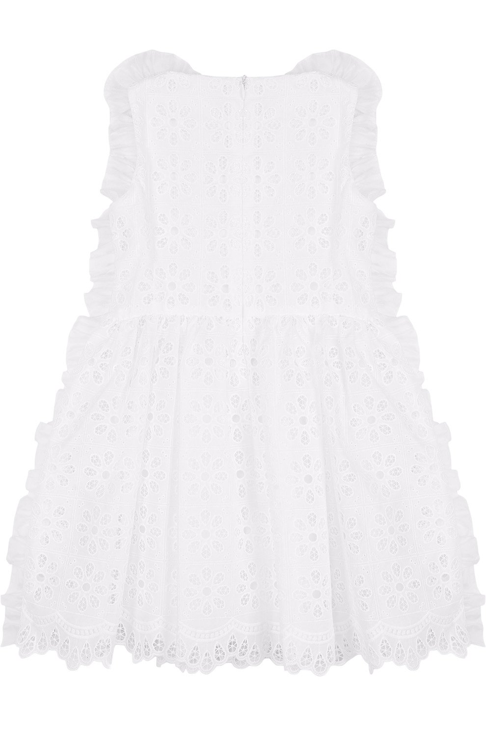 Кружевное платье с оборкой SIMONETTA, арт. 1I1022/IA390/4-6, фото 2