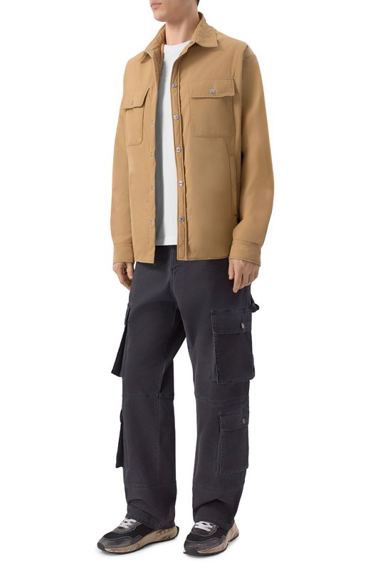 Хлопковая футболка Dirk Bikkembergs BMT1584 Белый  BMT1584 Фото 2