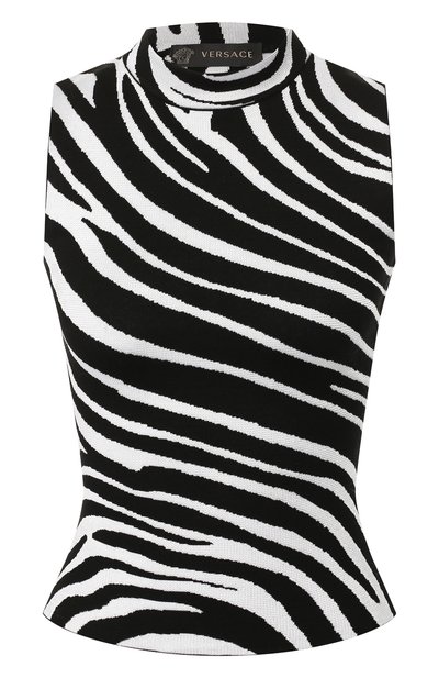 Женский топ из смеси вискозы и шерсти VERSACE, арт. A83219/A230372