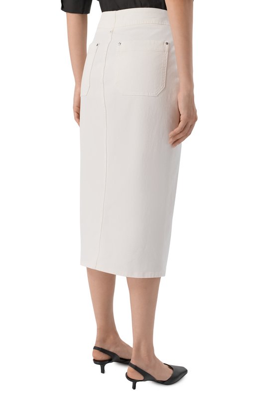 Джинсовая юбка Lorena Antoniazzi P2646G008A/4049 Белый  P2646G008A/4049 Фото 4