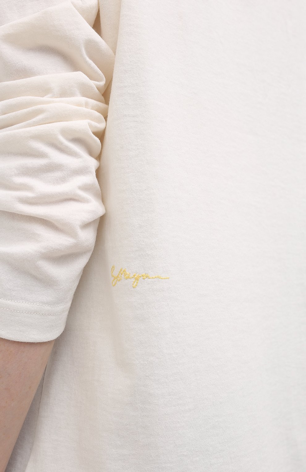 Хлопковый лонгслив BOTTEGA VENETA, арт. 636866/VF1U0, фото 5