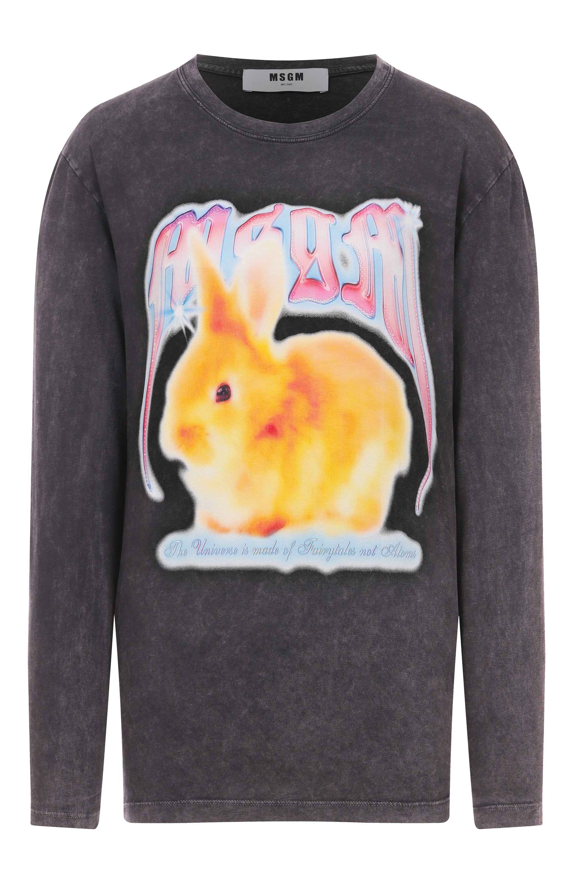 Хлопковый лонгслив MSGM, арт. 3941MDM107SE/257589, фото 1