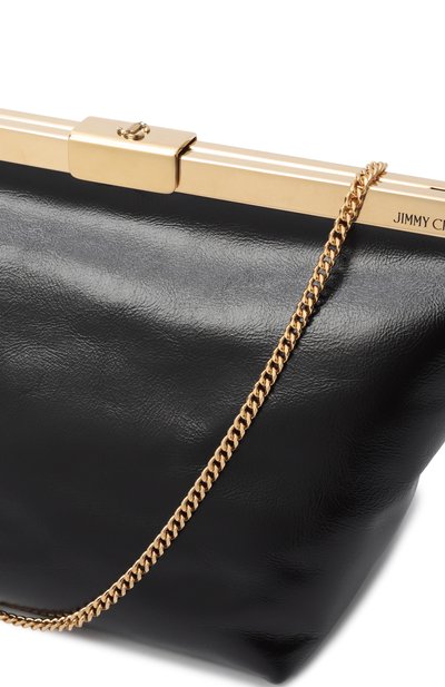 Клатч ganache JIMMY CHOO черного цвета по цене 89950 руб., арт. GANACHEGUV, фото 3 Клатч ganache JIMMY CHOO, арт. GANACHEGUV, фото 3