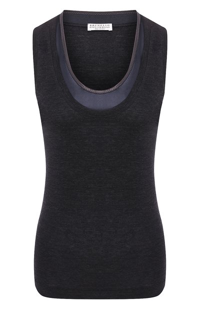 Женский шерстяной топ BRUNELLO CUCINELLI, арт. MP941BH910