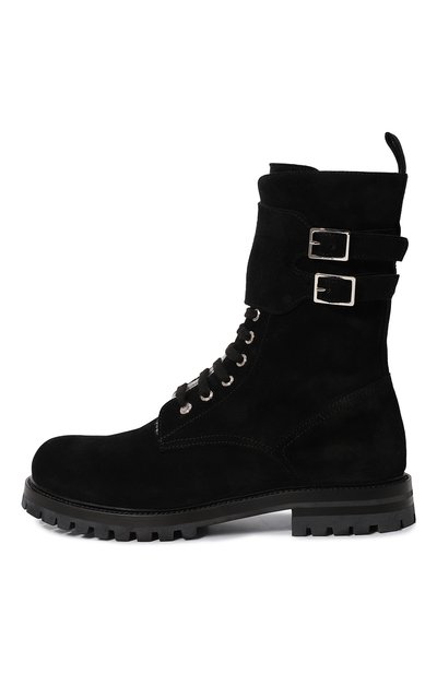 Замшевые ботинки KITON, арт. D56810N0102505, фото 4