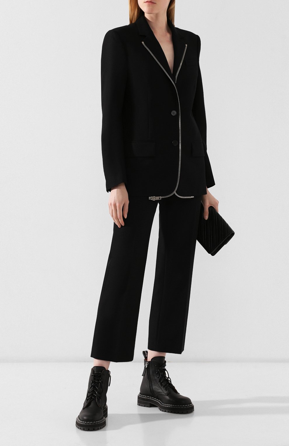 Жакет ALEXANDER WANG черного цвета по цене 95150 руб., арт. 1WC2192147, фото 2 Жакет ALEXANDER WANG, арт. 1WC2192147, фото 2