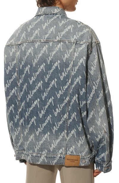 Джинсовая куртка BALENCIAGA, арт. 681690/TJW90, фото 4