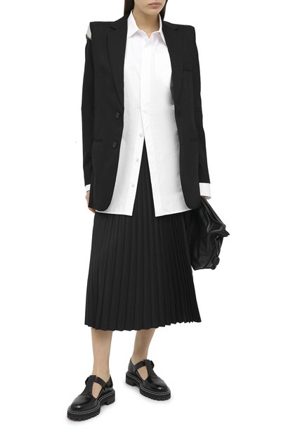 Юбка MONCLER черного цвета по цене 53950 руб., арт. F2-093-2D718-10-C0382, фото 2 Юбка MONCLER, арт. F2-093-2D718-10-C0382, фото 2