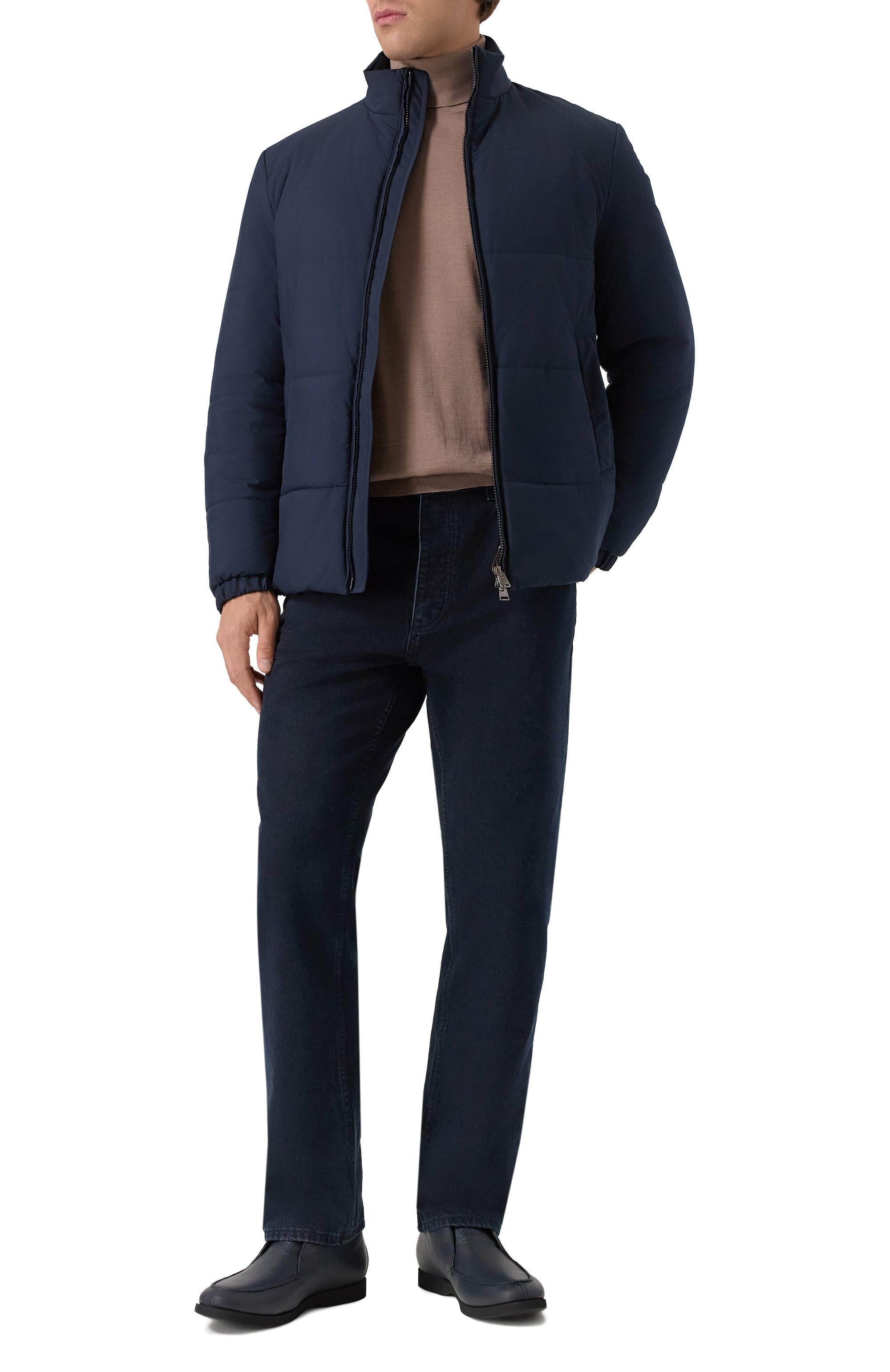 Кожаные ботинки KITON, арт. USSA105N0012602, фото 2