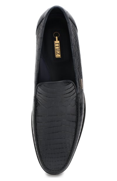 Лоферы из кожи крокодила ZILLI, арт. ZM 031/0D16/CNIL, фото 5