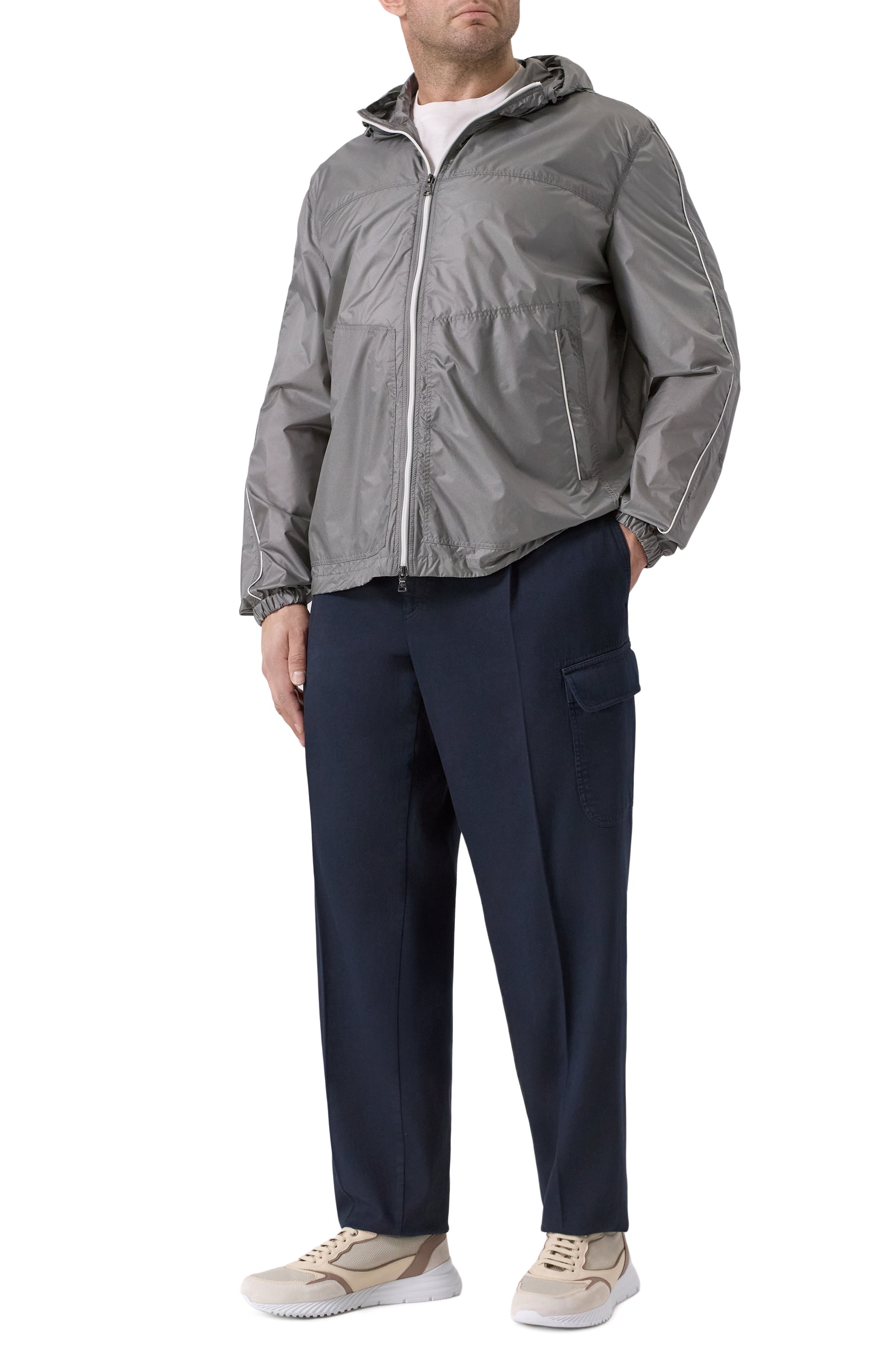 Хлопковые брюки-карго CORTIGIANI, арт. 2A3645, фото 2