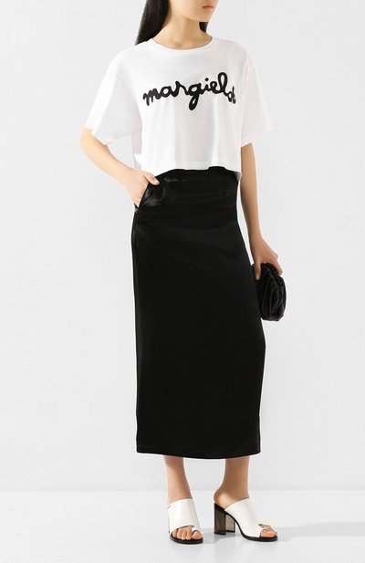 Юбка из вискозы MM6, арт. S32MA0342/S52219, фото 2