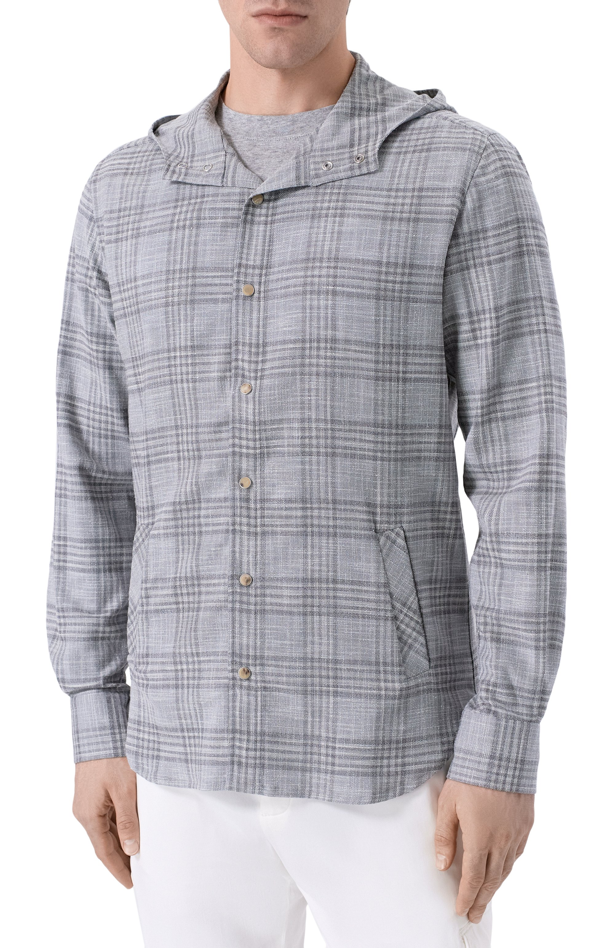 Рубашка из шерсти и шелка KITON, арт. UMCMARK0617E20_, фото 3