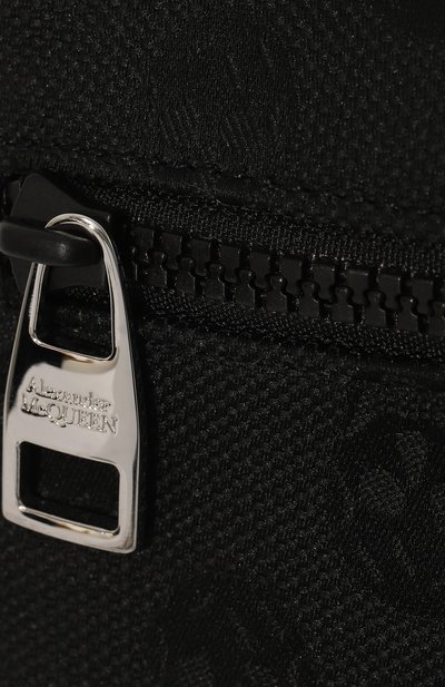 Текстильная поясная сумка ALEXANDER MCQUEEN черного цвета по цене 79950 руб., арт. 704322 1AAAK, фото 3 Текстильная поясная сумка ALEXANDER MCQUEEN, арт. 704322 1AAAK, фото 3